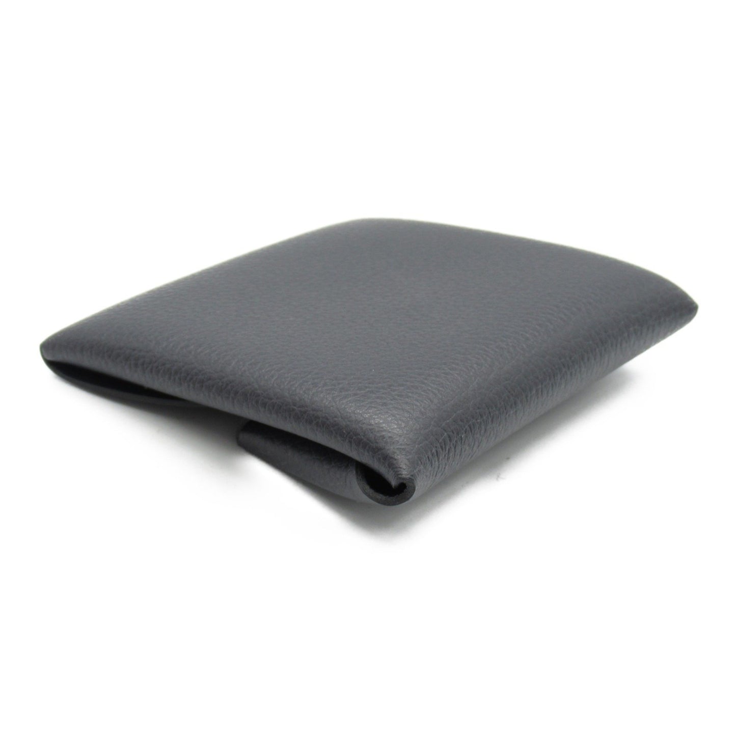 Hermes Hermes Bastia Blue Nuit Wallet/Coin Case Wallet Leather Evercolor