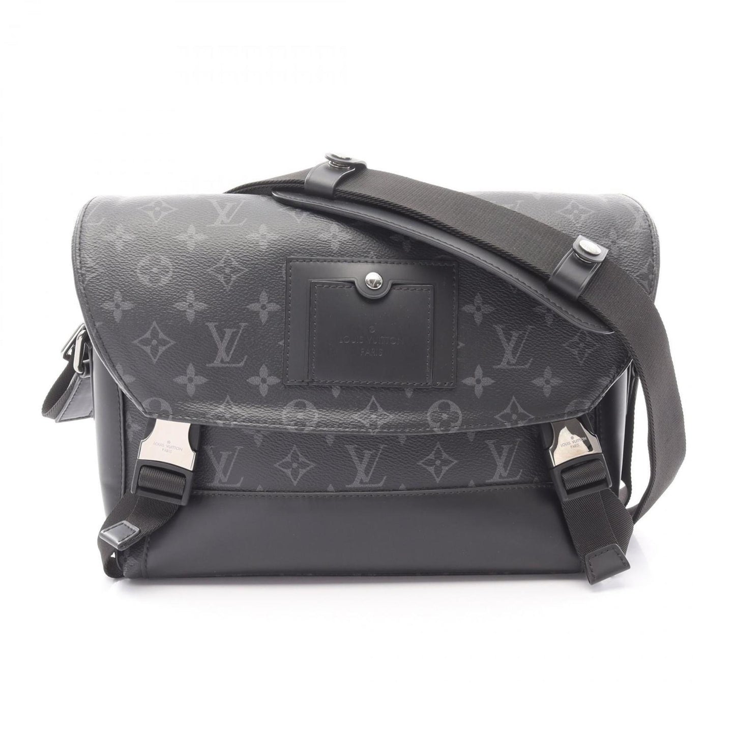 Louis Vuitton Messenger Voyage Pm Shoulder Bag In Coated Canvas And Leather