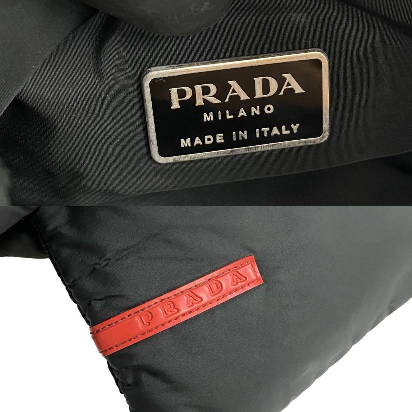 Prada Prada Sport Logo Nylon Semi-One Shoulder Bag/Mini Tote Bag