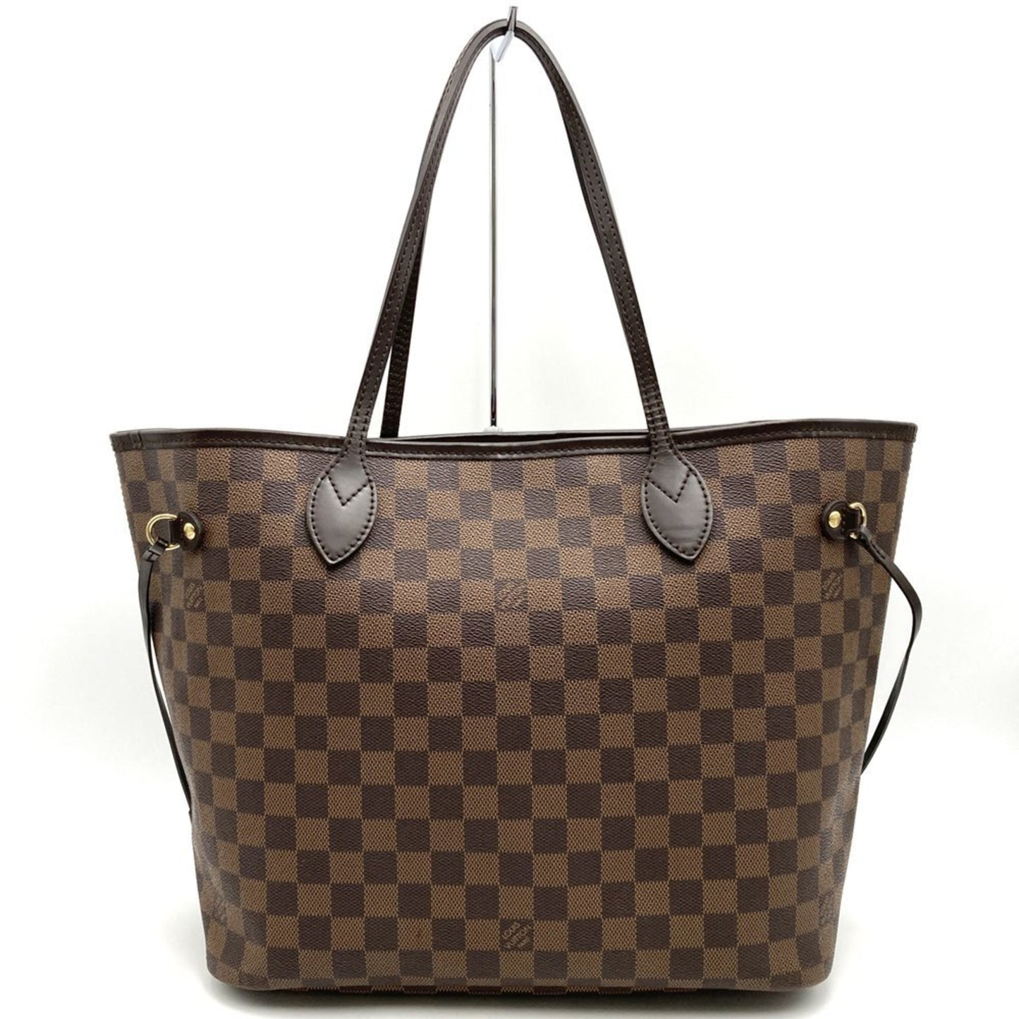 Louis Vuitton N51105 Neverfull Mm (Old) Tote Bag Brown Damier Canvas