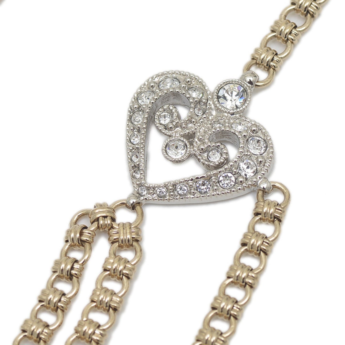 Chanel Necklace With Heart Motif