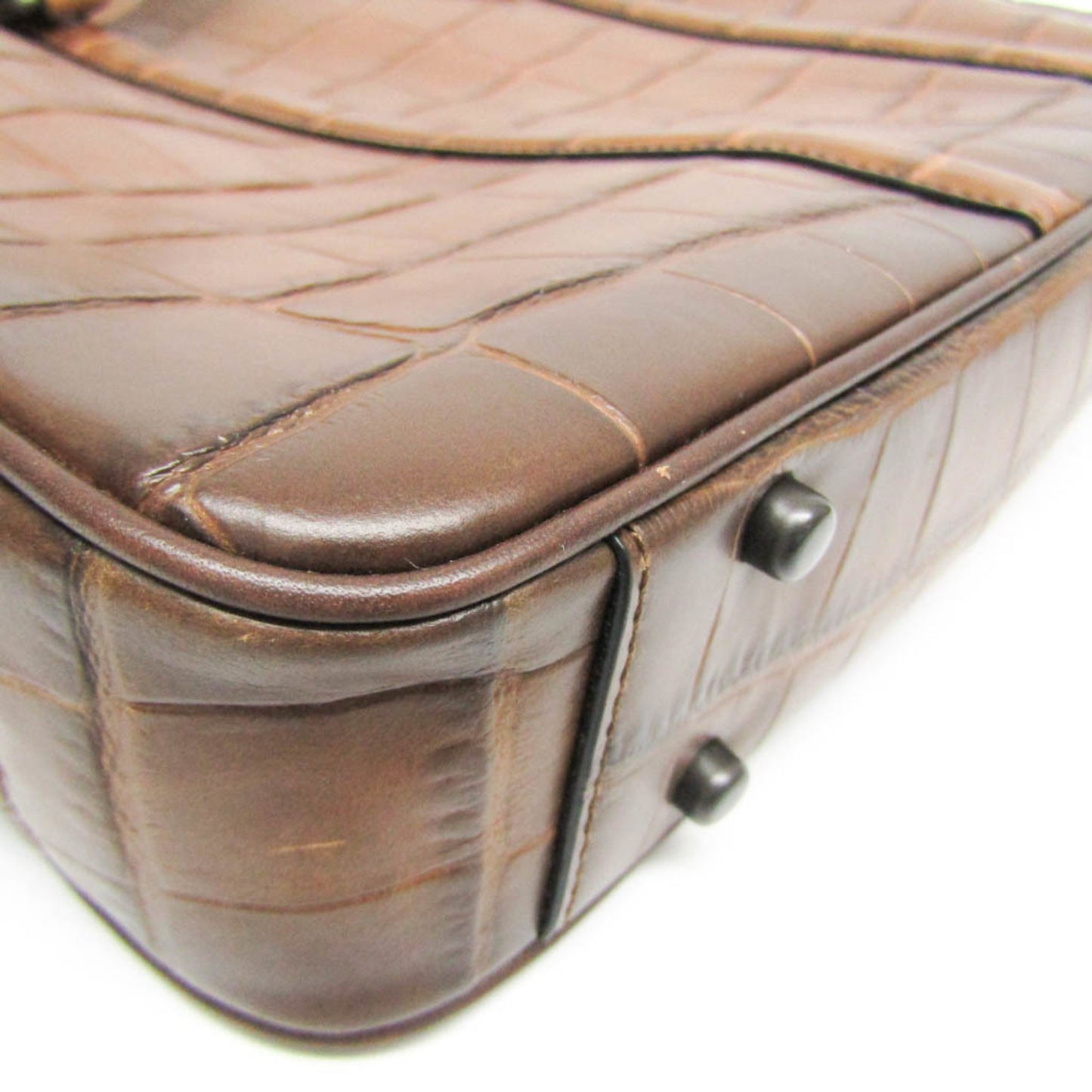Coach Metropolitan Slim 25991 Men'S Leather Briefcase