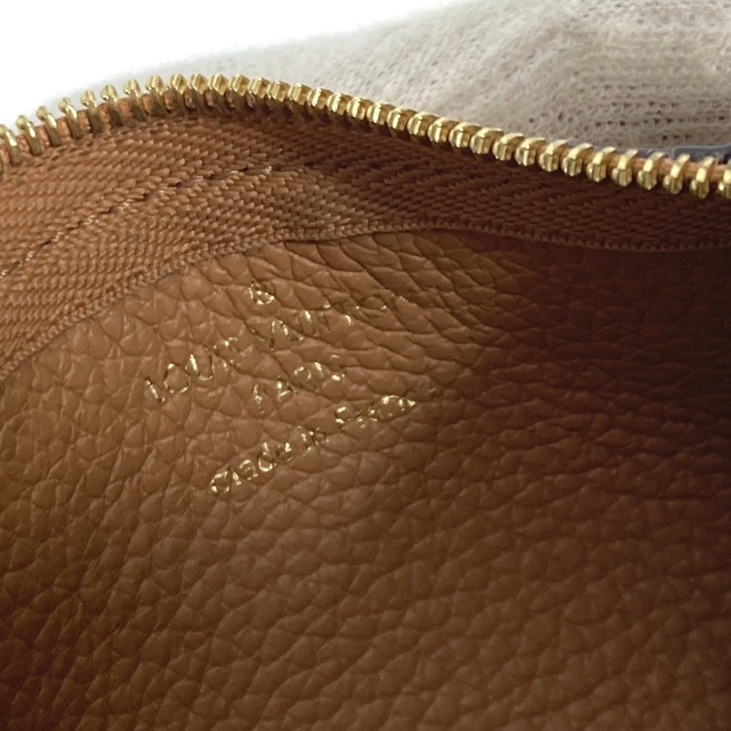Louis Vuitton M81165 Monogram Empreinte Pochette Cle Wallet Coin Purse Key Ring Wallet/Coin Case