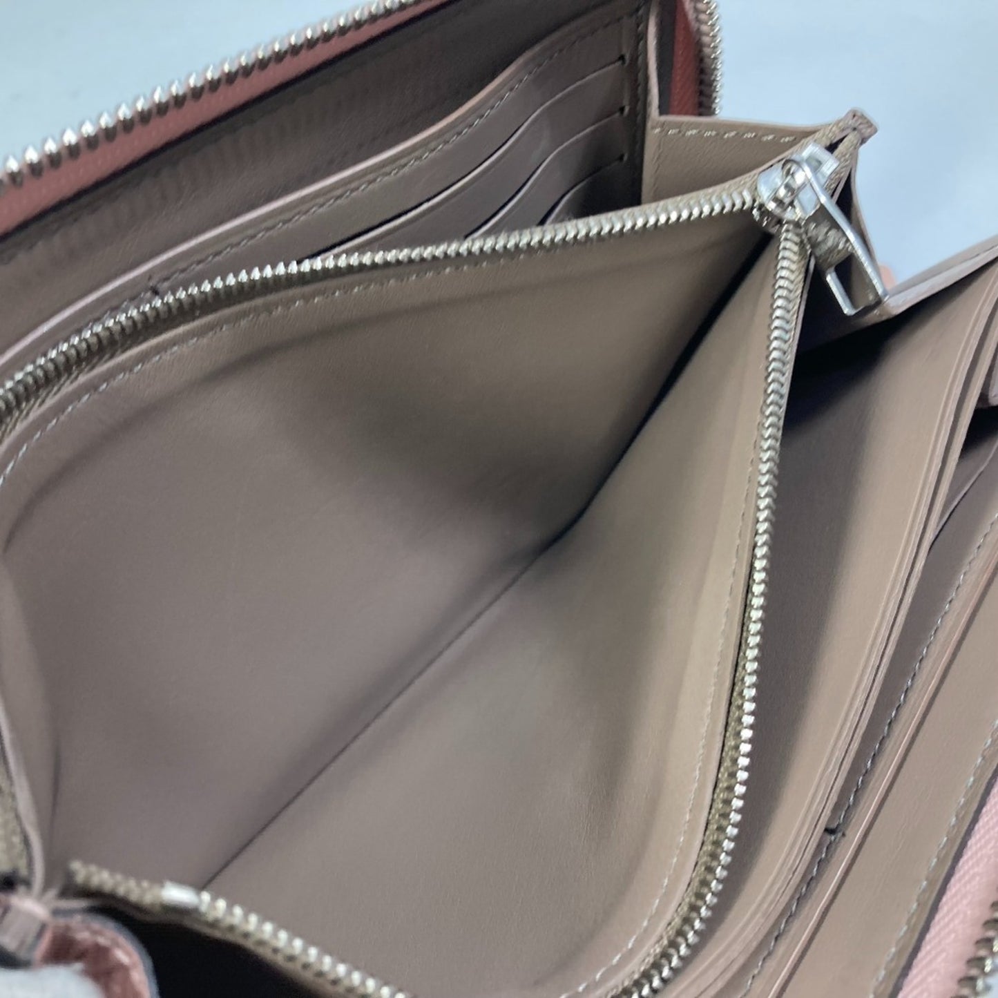 Louis Vuitton M63103 Portefeuille Comete L-Shaped Zipper Long Wallet In Taurillon Leather