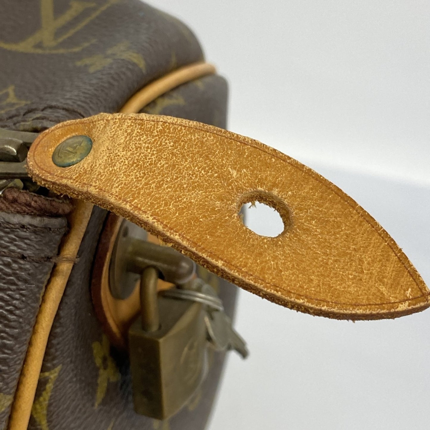 Louis Vuitton Monogram Keepall 45 Boston Bag M41428 Brown