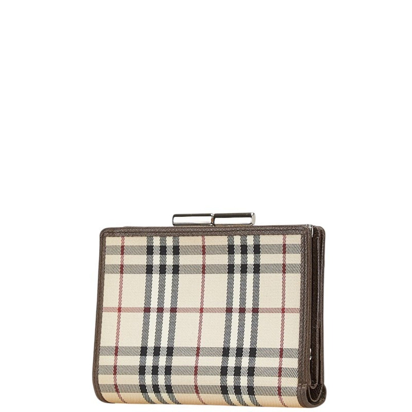 Burberry Nova Check Bifold Wallet In Beige
