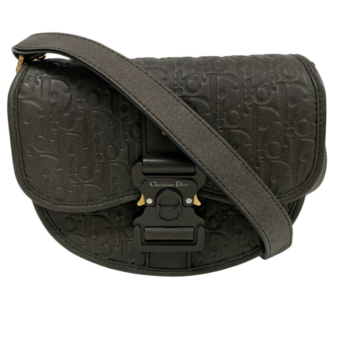Christian Dior Louis Vuitton Bag Gallop Shoulder Brown
