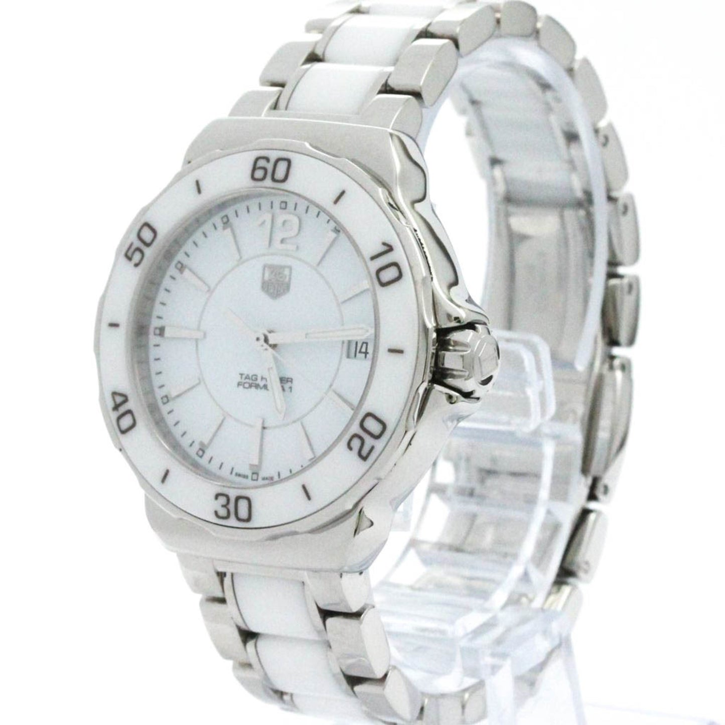 Polished Tag Heuer Formula 1 Ceramic Steel Quartz