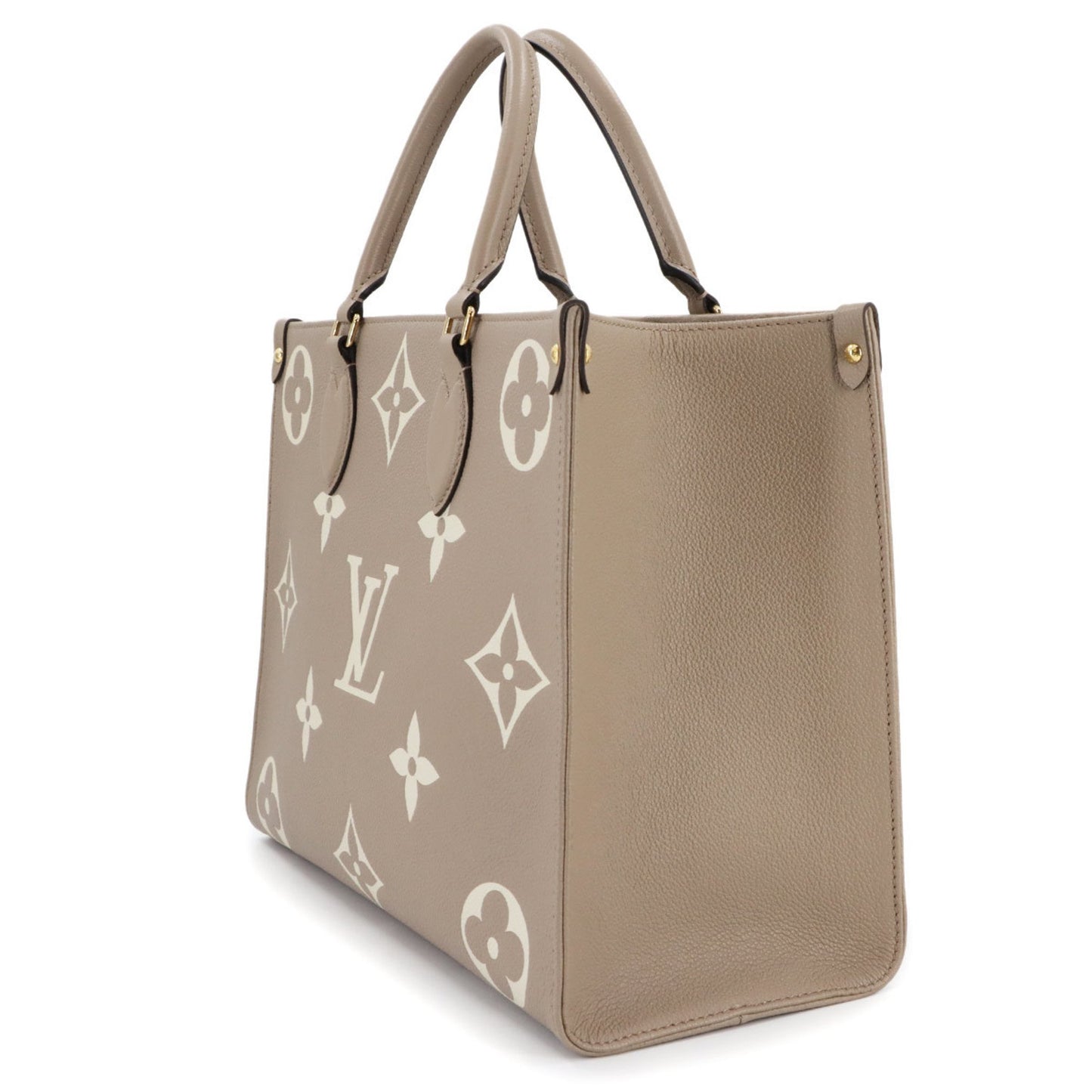 Louis Vuitton Two-Tone Monogram Empreinte On-The-Go Mm 2-Way Tote/Shoulder Bag