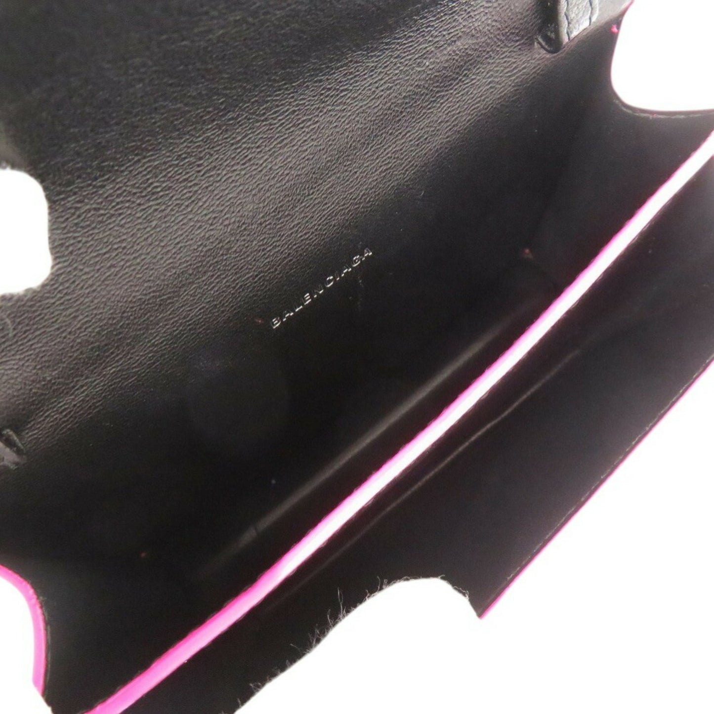 Like New Balenciaga Sharp Xs Leather Pink Waist Bag/Shoulder Bag 0322Balenciaga