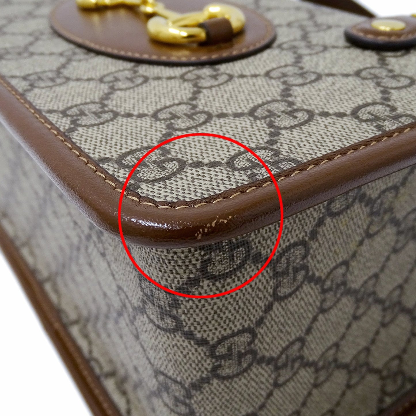 Gucci 1955 Gg Supreme Horsebit Bag