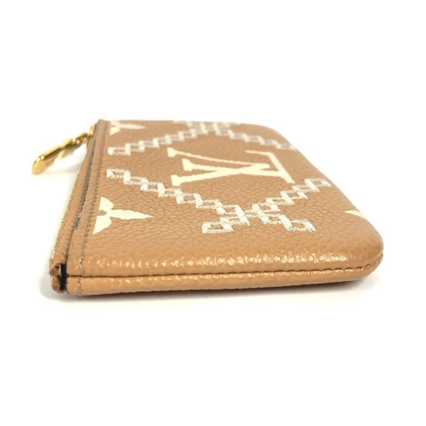 Louis Vuitton M81165 Monogram Empreinte Pochette Cle Wallet Coin Purse Key Ring Wallet/Coin Case