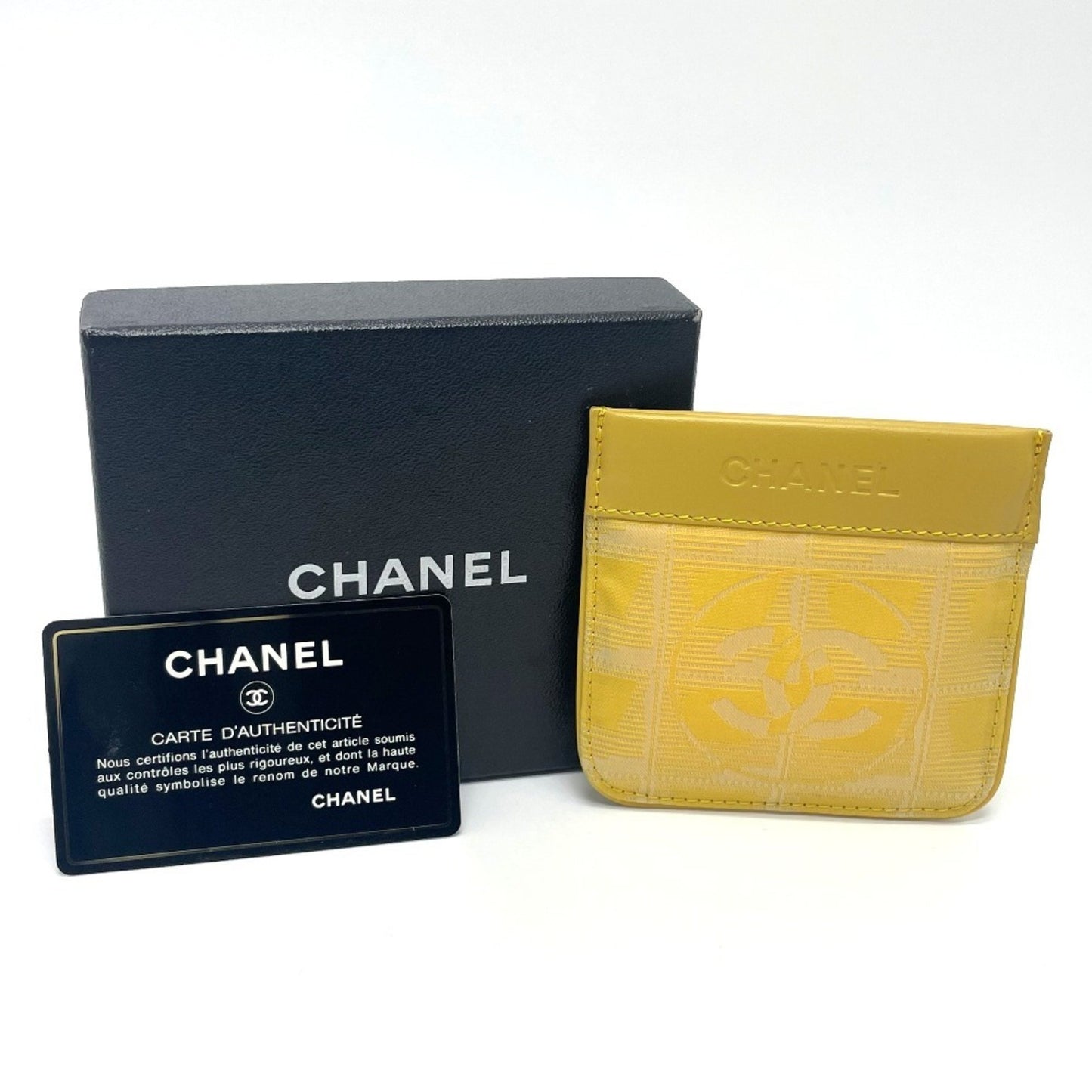 Chanel Cc Coco Mark New Travel Line Wallet With Key Ring