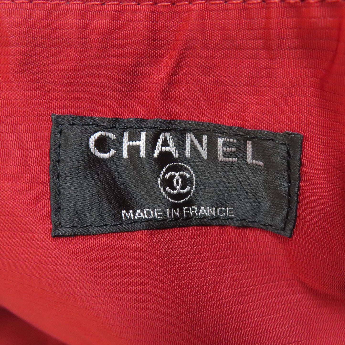 Chanel Travel Line Boston Bag Nylon Material