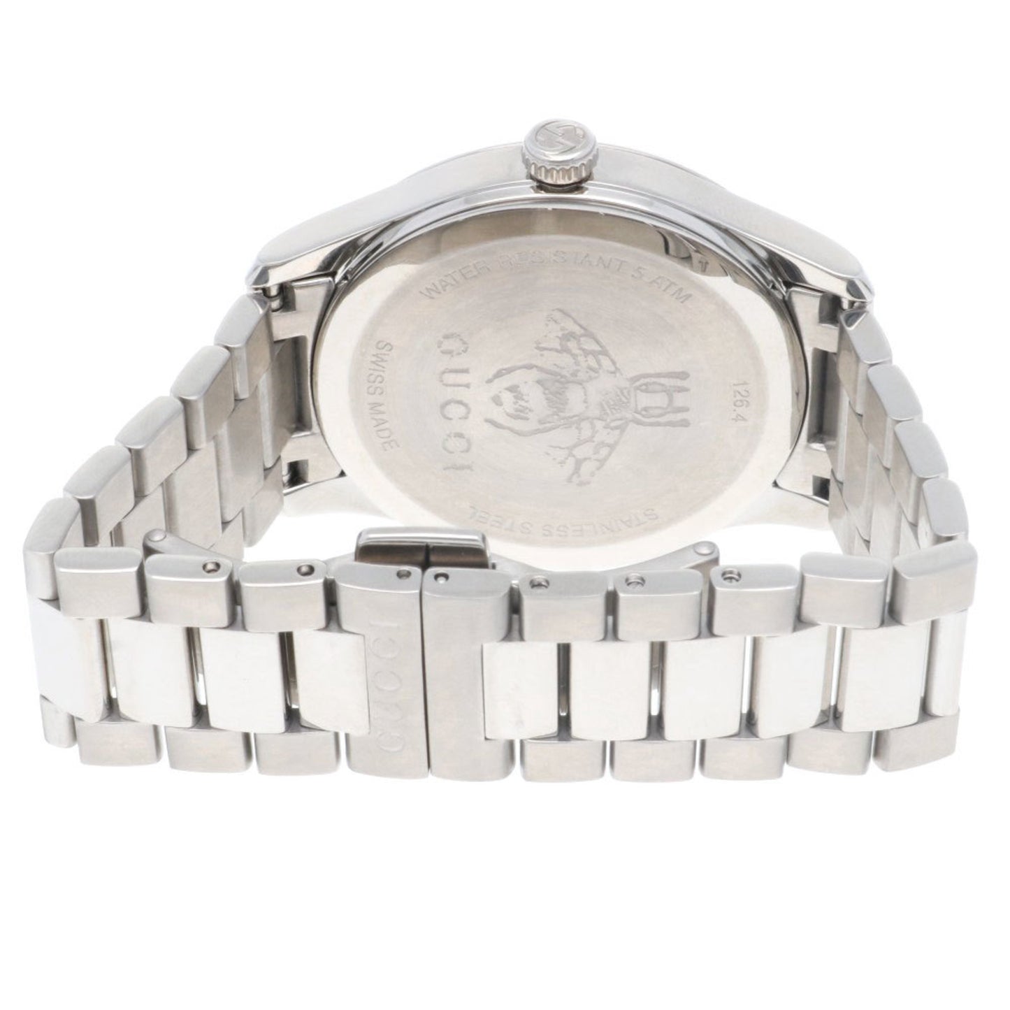 Gucci G Timeless Watch Stainless Steel 126.4 Quartz