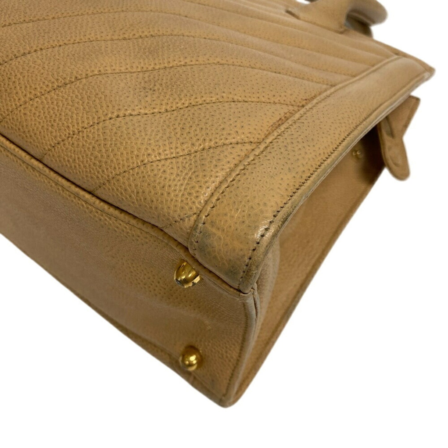 Chanel V-Stitch 2-Way Handbag