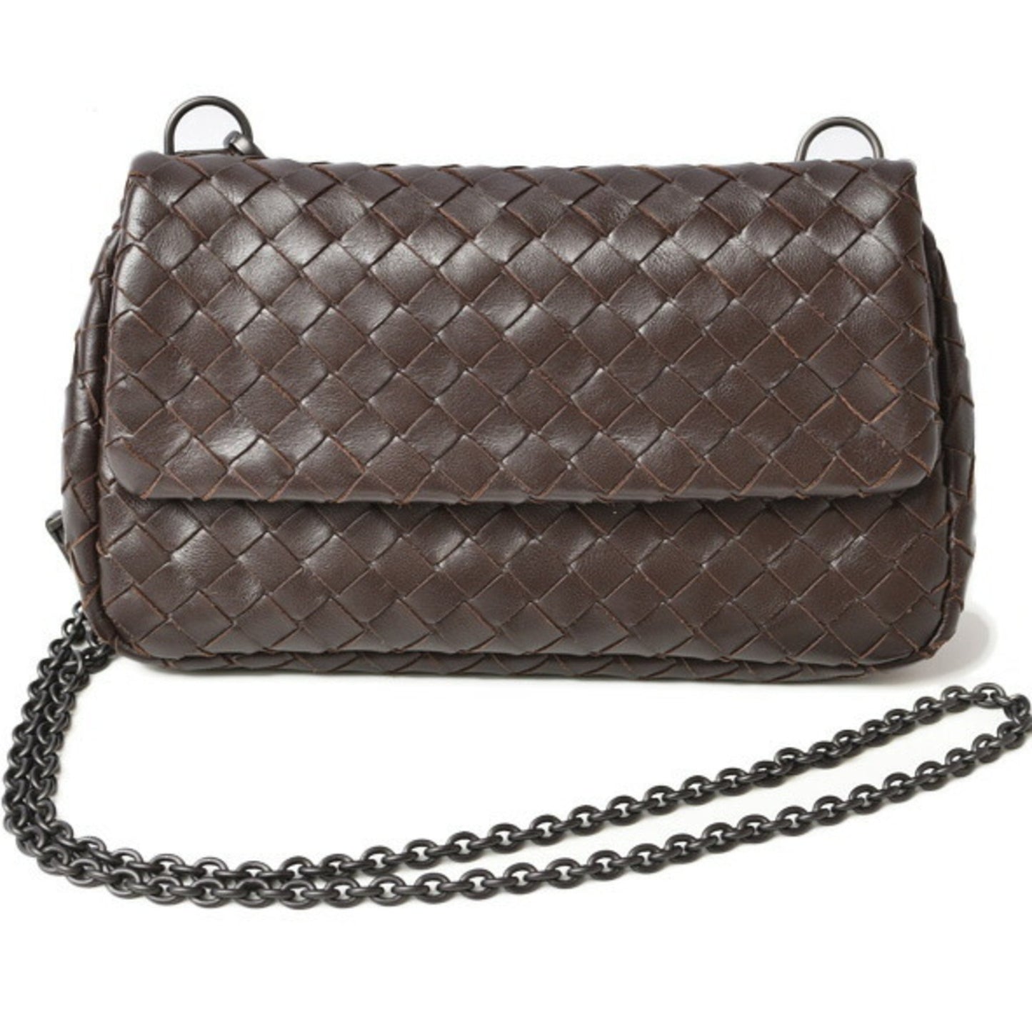 Bottega Veneta Shoulder Bag Clutch Bottega Veneta Dark Brown