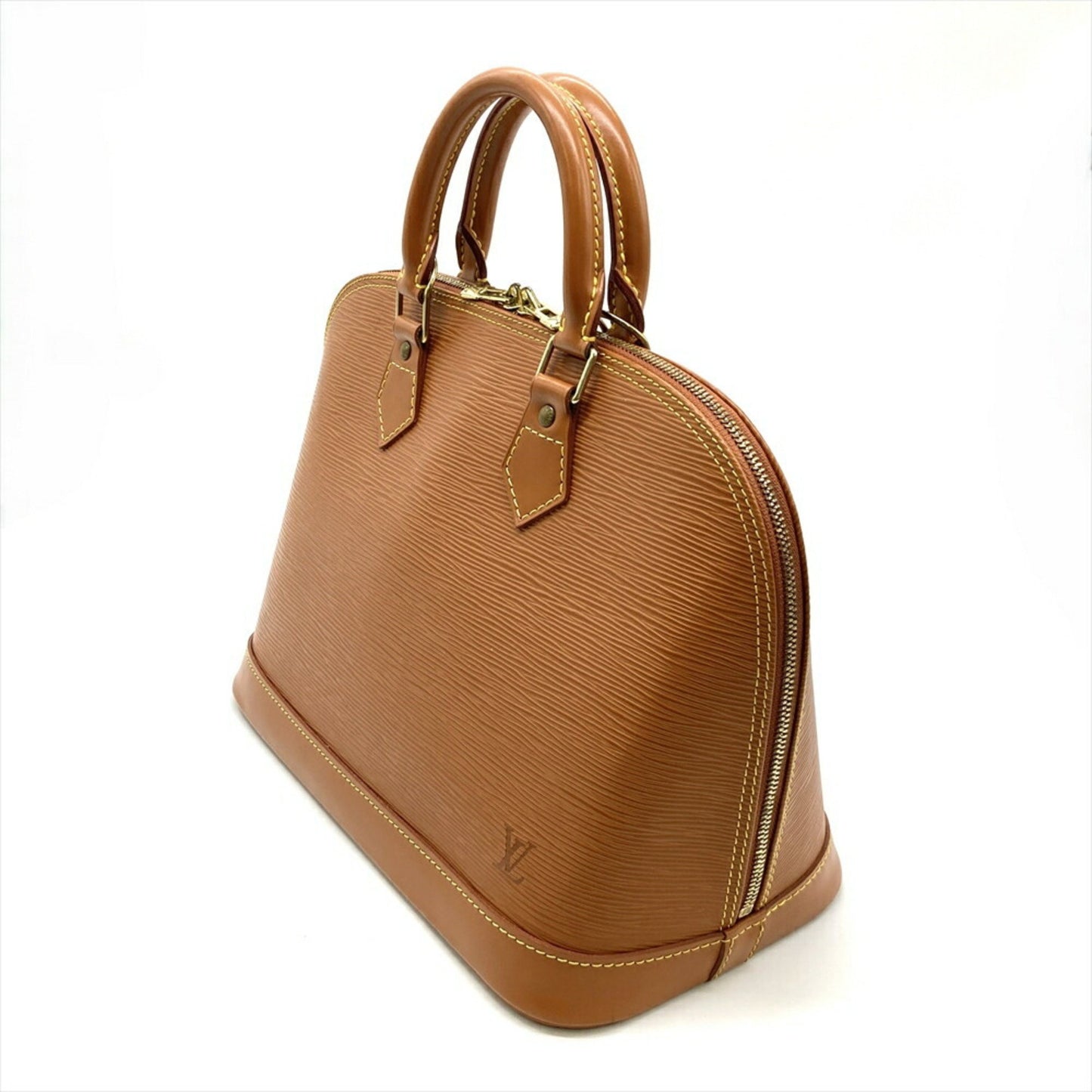 Louis Vuitton Epi Handbag M52143 Kenya Brown Mi0997