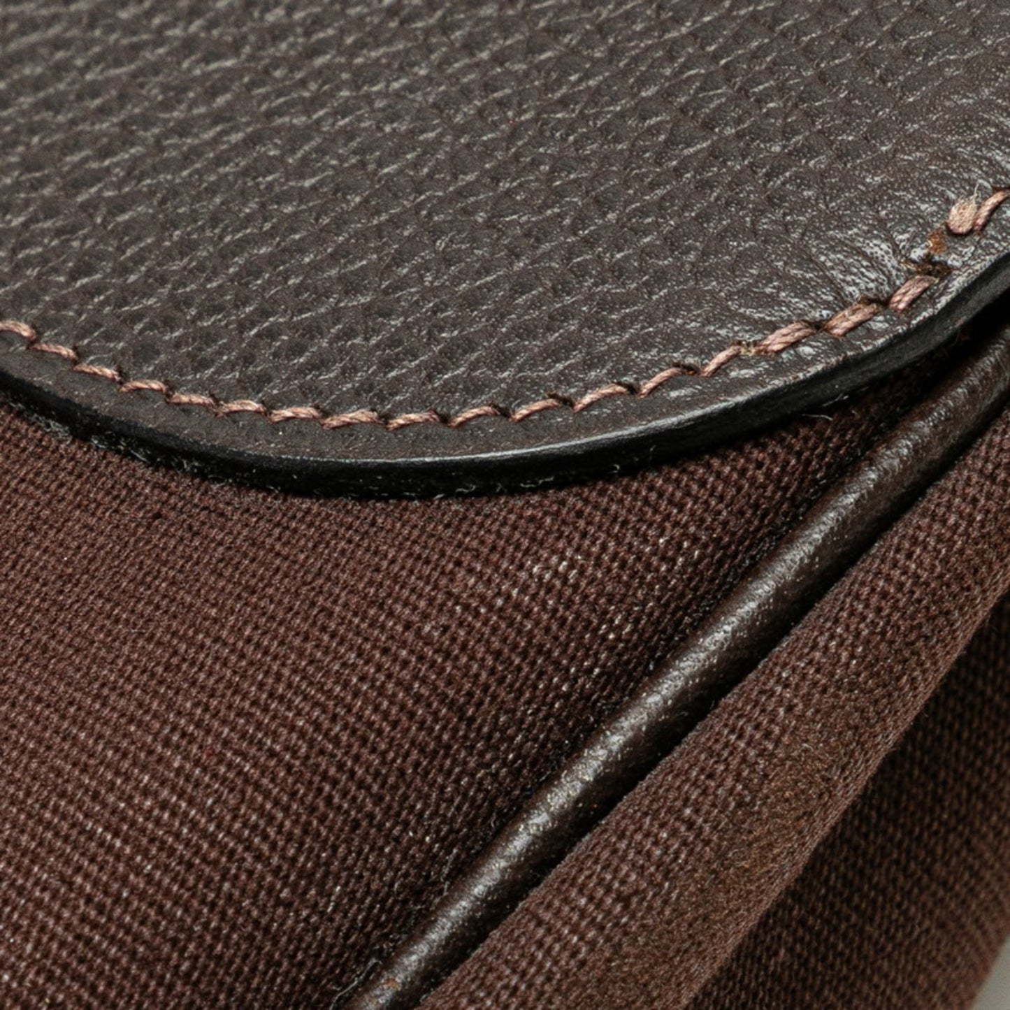Hermes Colorado Pm Shoulder Bag Brown Toile Officier Vache Lieg