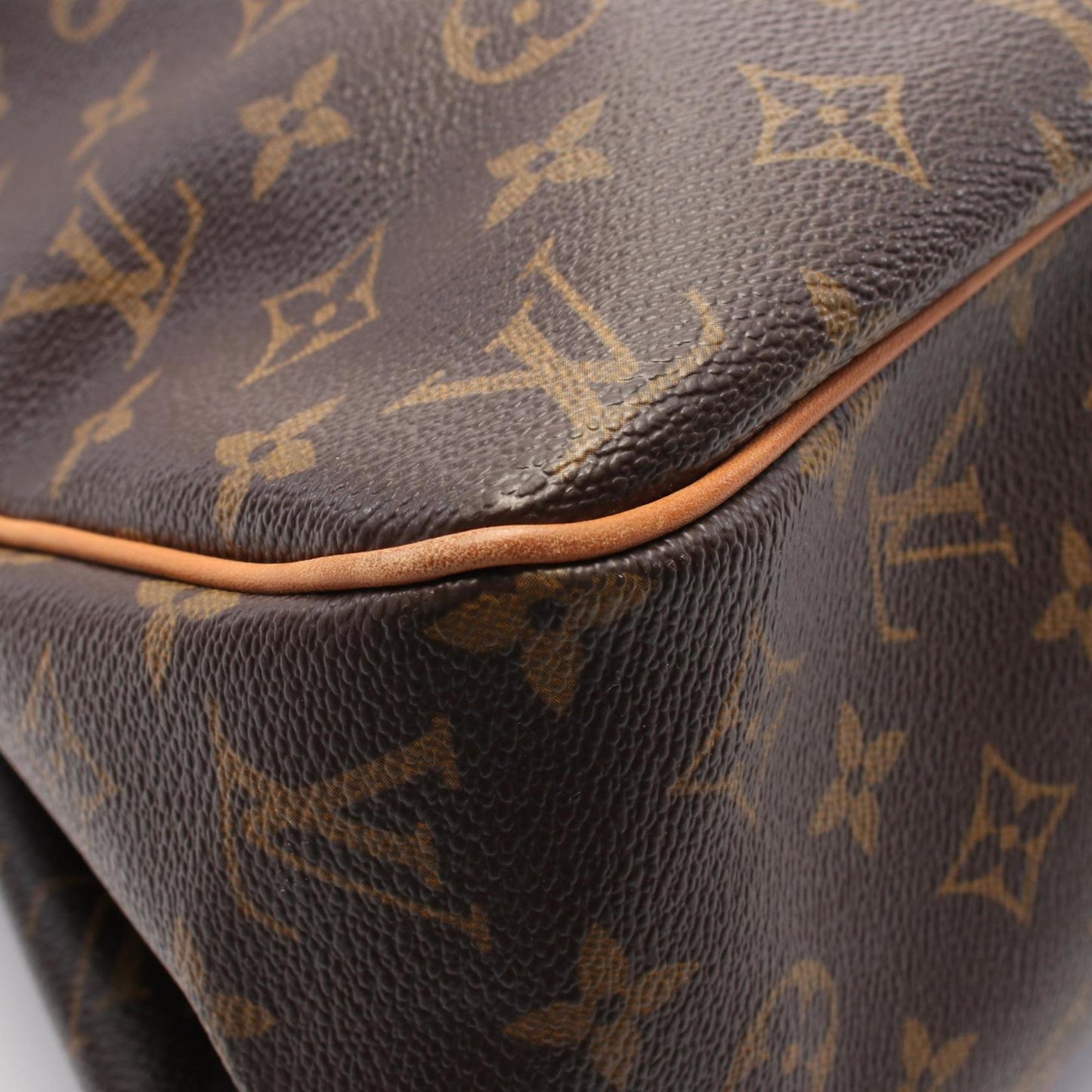 Louis Vuitton Batignolles Horizontal Monogram Shoulder Bag Coated Canvas Leather