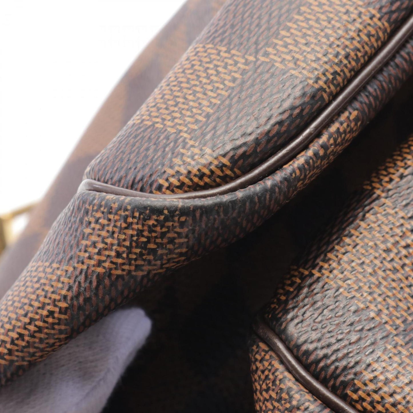 Louis Vuitton Speedy Bandouliere 30 Handbag Bag Coated Canvas Leather Damier