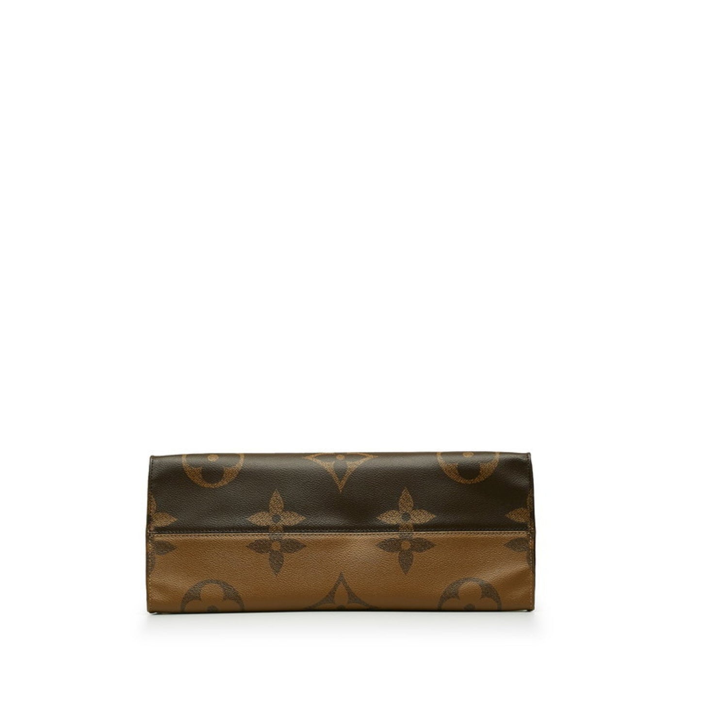 Louis Vuitton Monogram Giant Reverse On The Go Gm Handbag Shoulder Bag M45320 Brown Pvc Leather