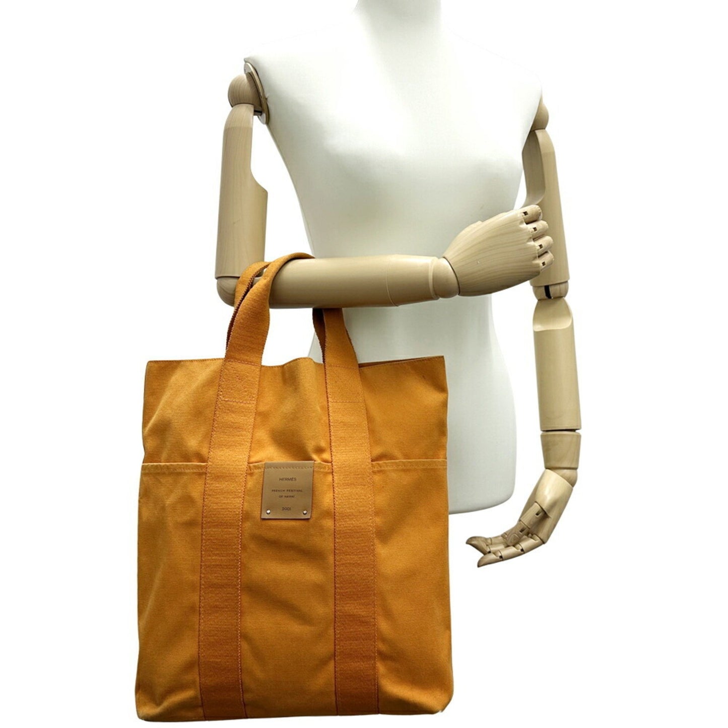 Hermes Herms Foule To Cabas Tote Bag