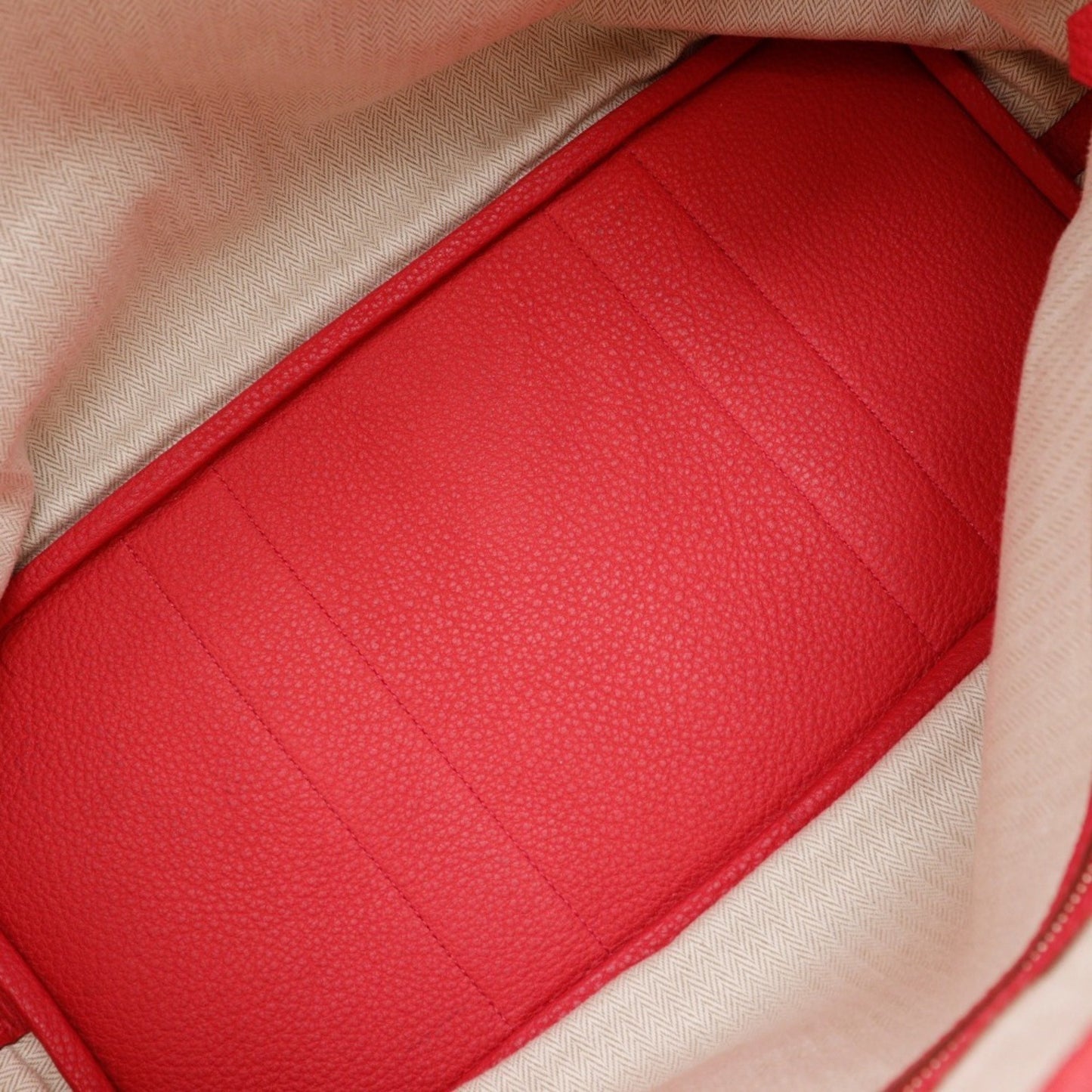 Hermes Hermes Garden Pm Tote Bag Negonda Bougainvillea 2012 Pink ?P Snap Button Party