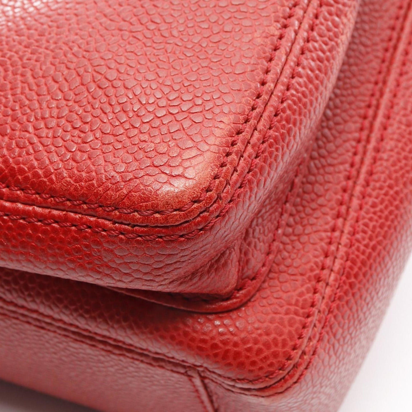 Chanel Coco Mark Tote Bag Calfskin (Cowhide)