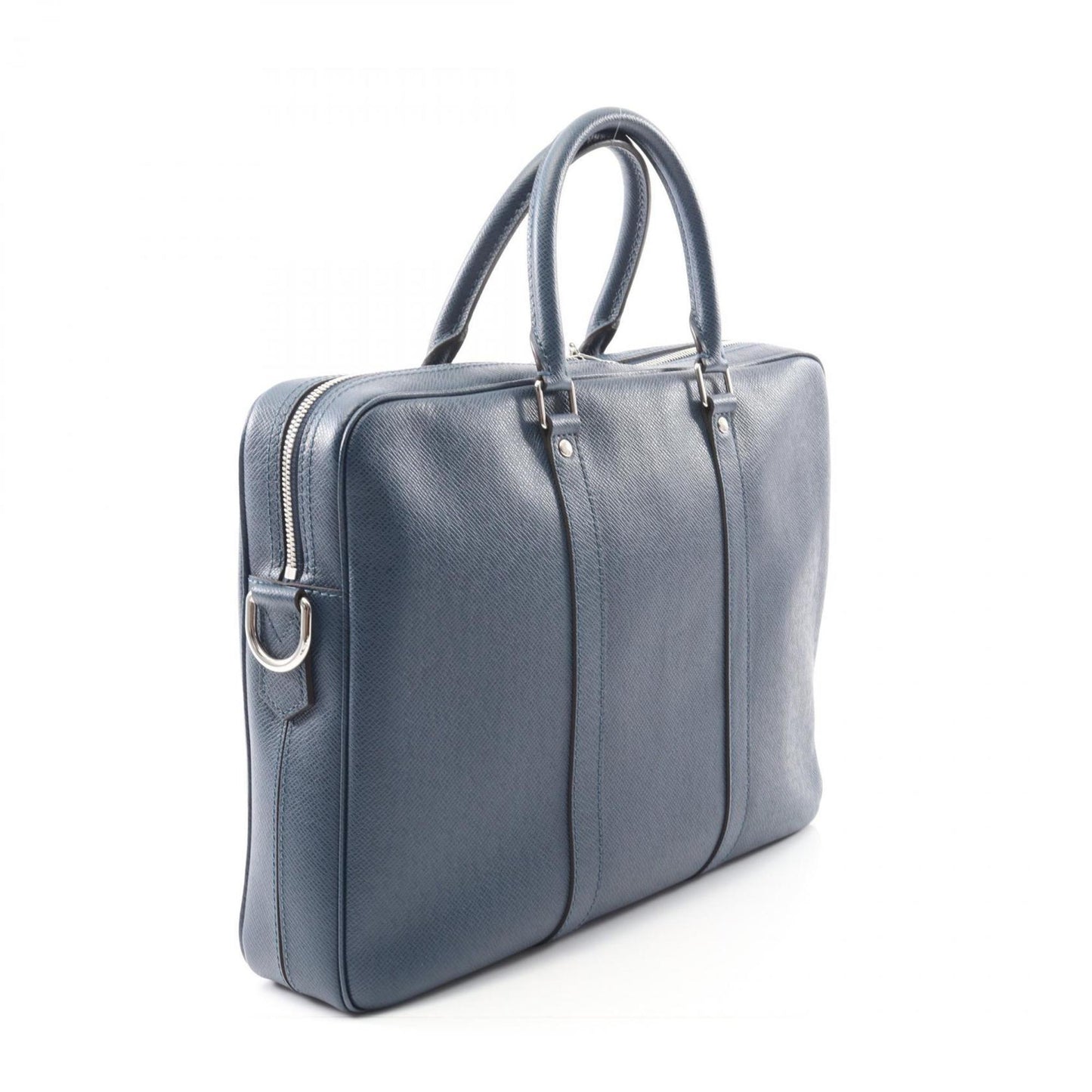 Louis Vuitton Porte-Document Voyage Pm Business Bag In Taiga Leather