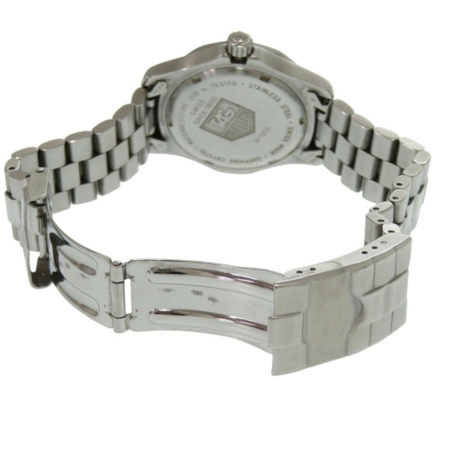 Tag Heuer Professional 200M Wk1213 Ss Blue Silver Quartz Watch 1493Tag Heuer