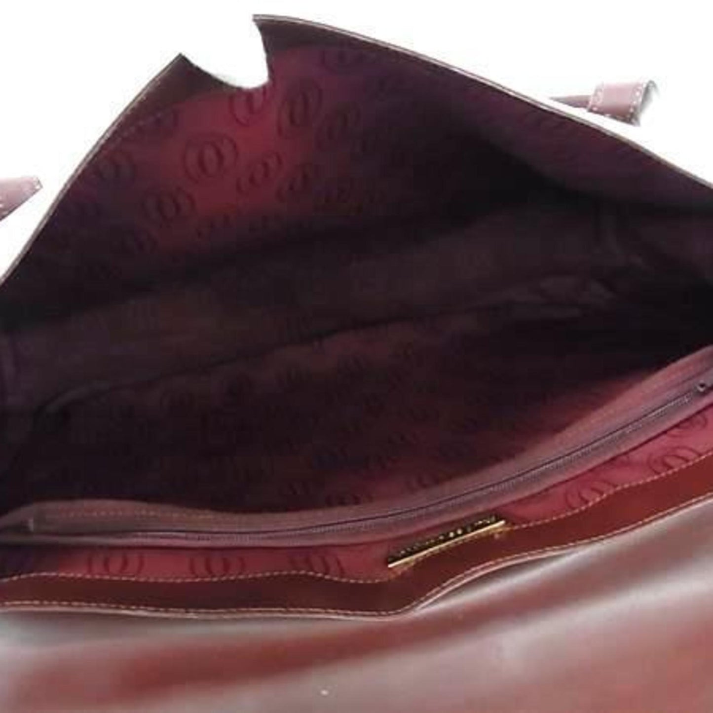 Cartier Tote Bag Must Line - Bordeaux Leather