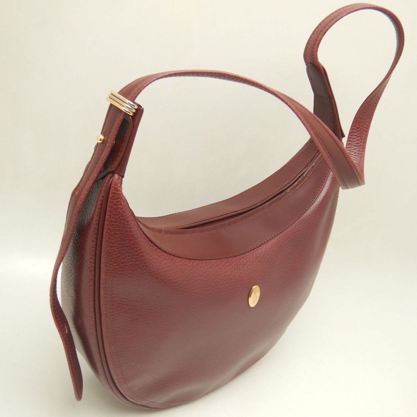 Cartier Must Bag Leather Bordeaux 252951