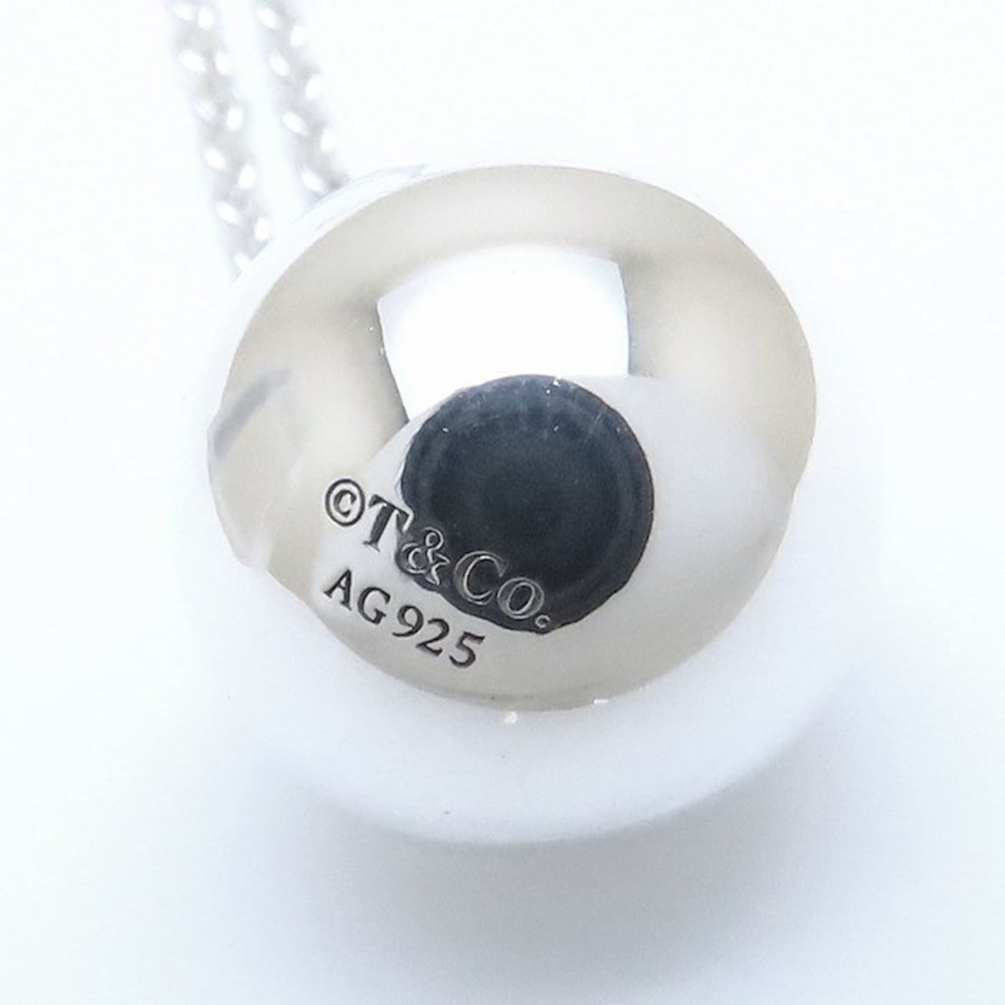 Tiffany & Co. Tiffany Hardwear Ball Pendant Necklace 60014284 925 Sterling Silver 294182