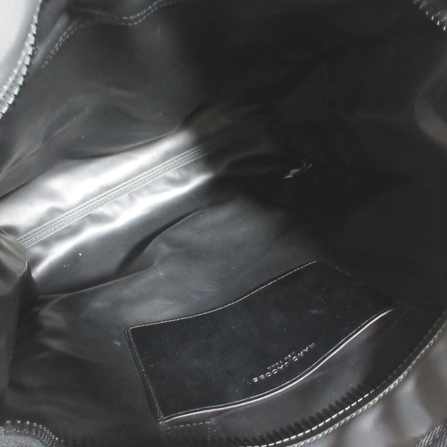 Marc Jacobs Charm Attached 2Way Tote Bag Shoulder Grey