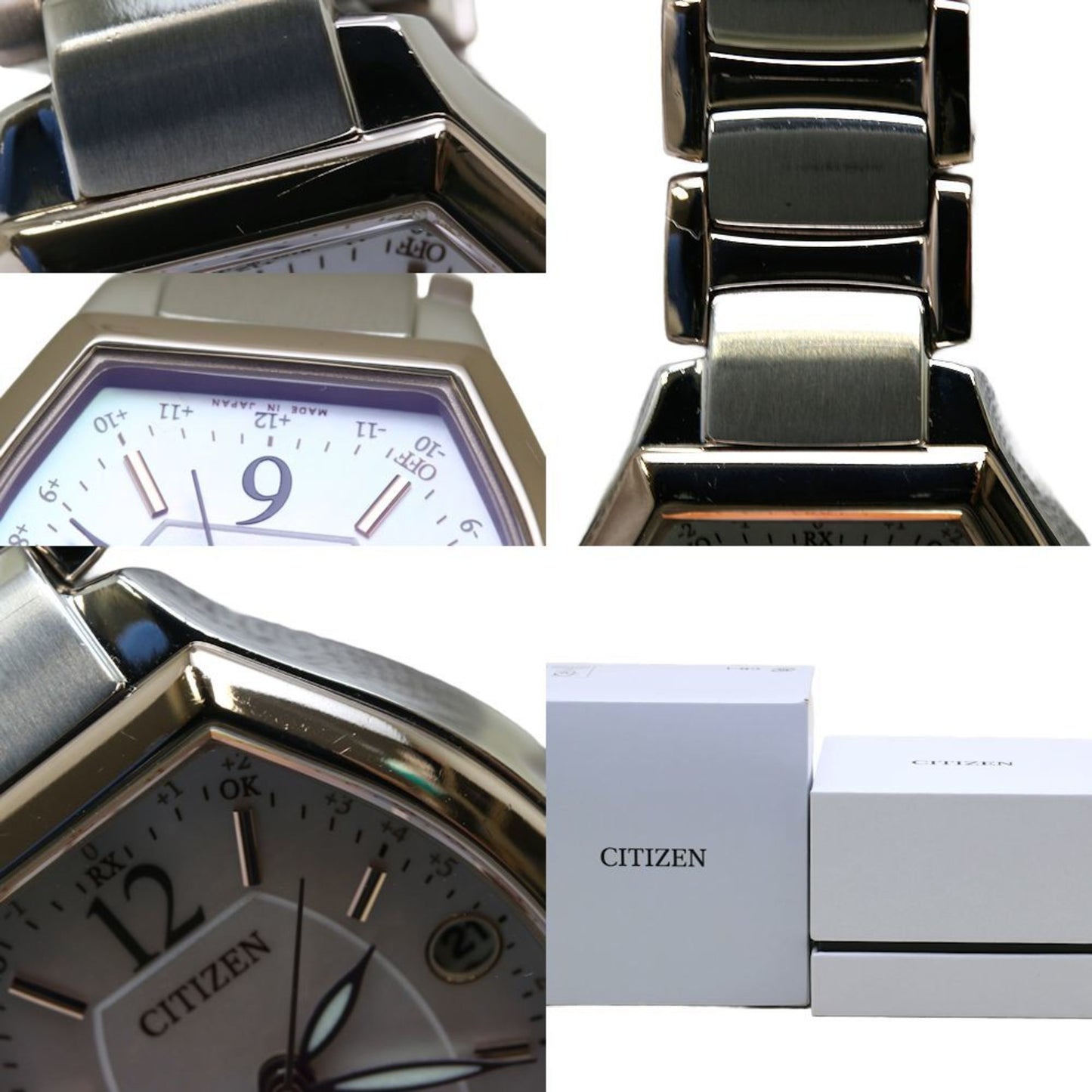 Citizen Exceed Titania Line Happy Flight Es9342-50W H060-A1C3N01 Titanium