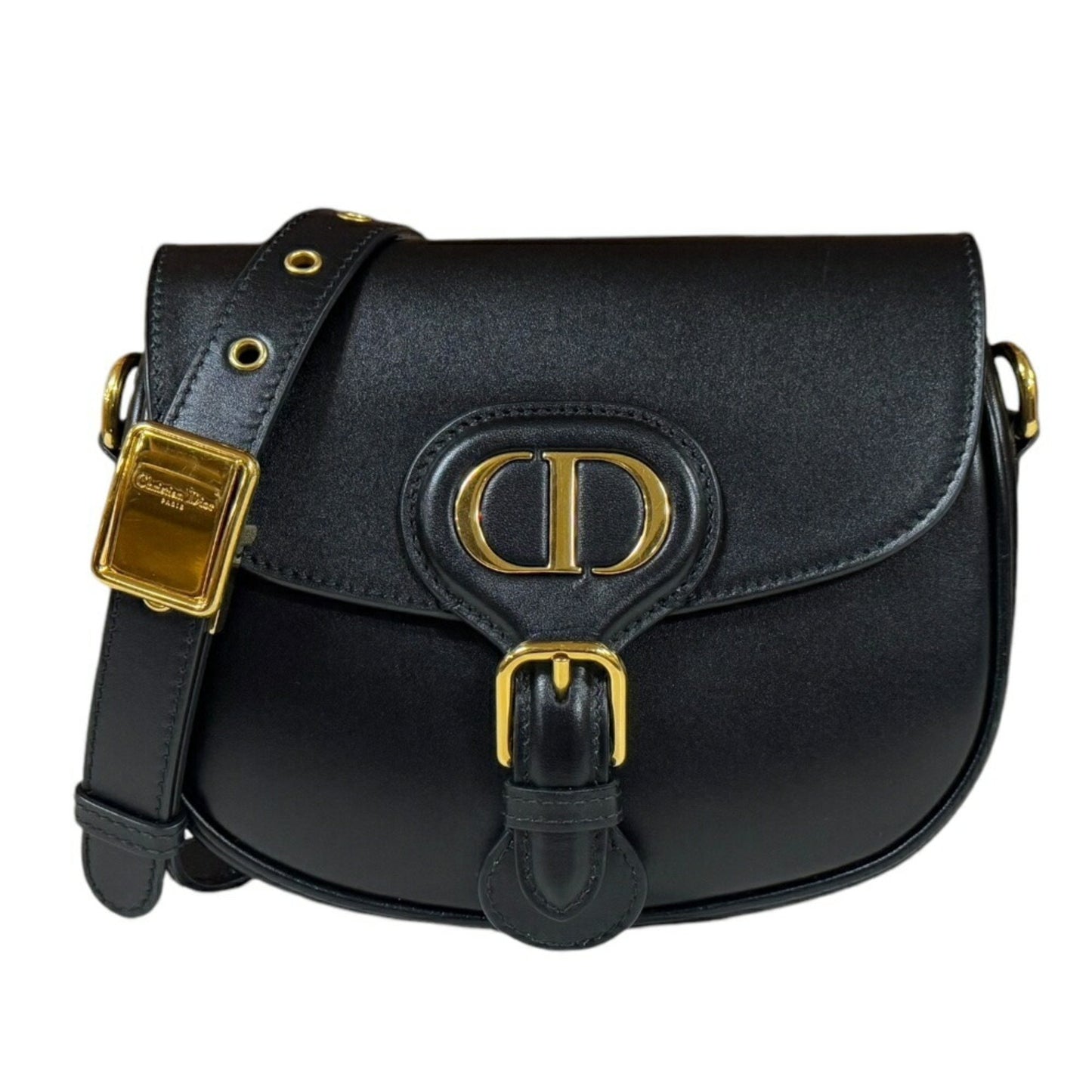 Christian Dior Dior Bobby Small Shoulder Bag Leather M9317Umol_M900 Black