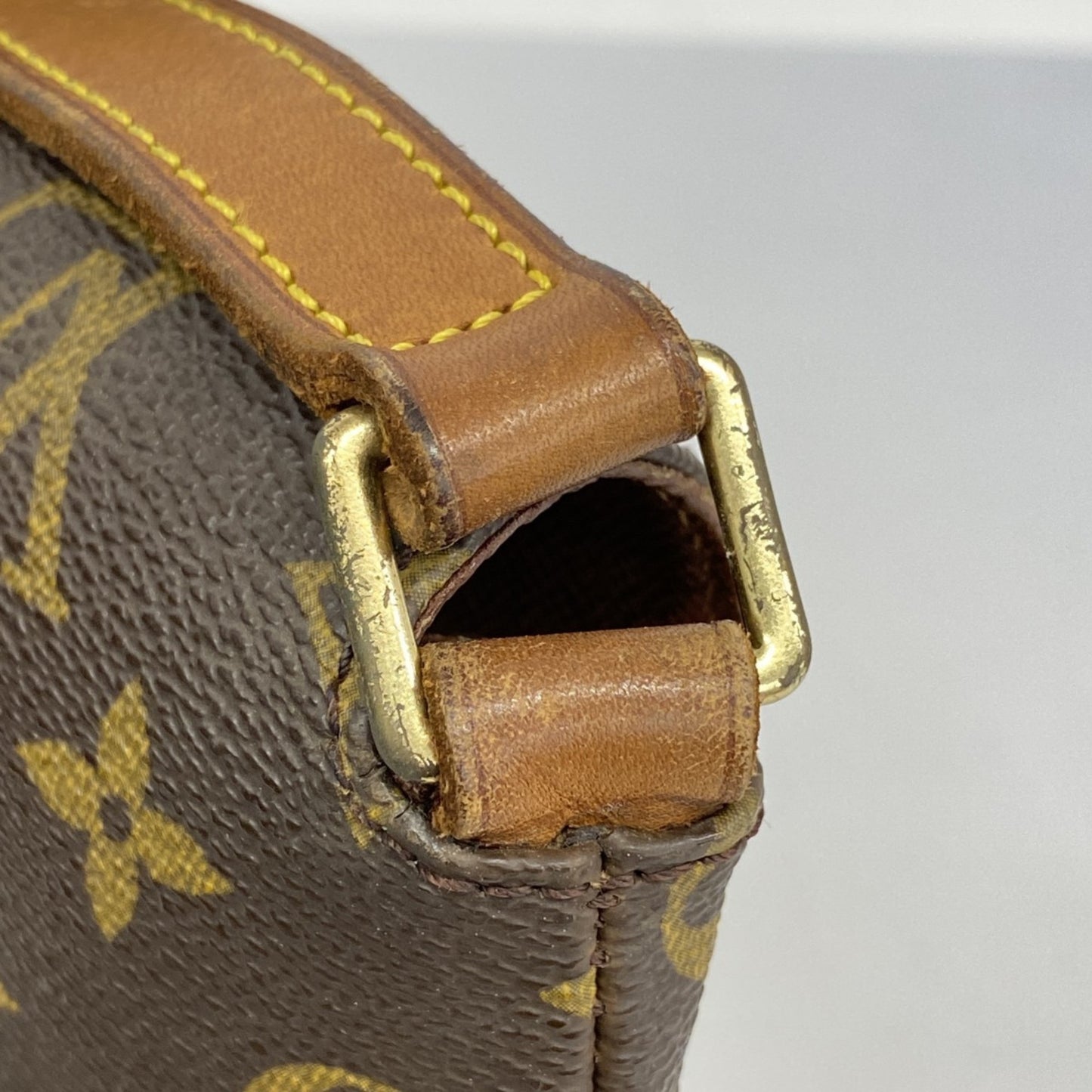 Louis Vuitton Monogram Musette Tango Short Strap Shoulder Bag M51257 Brown