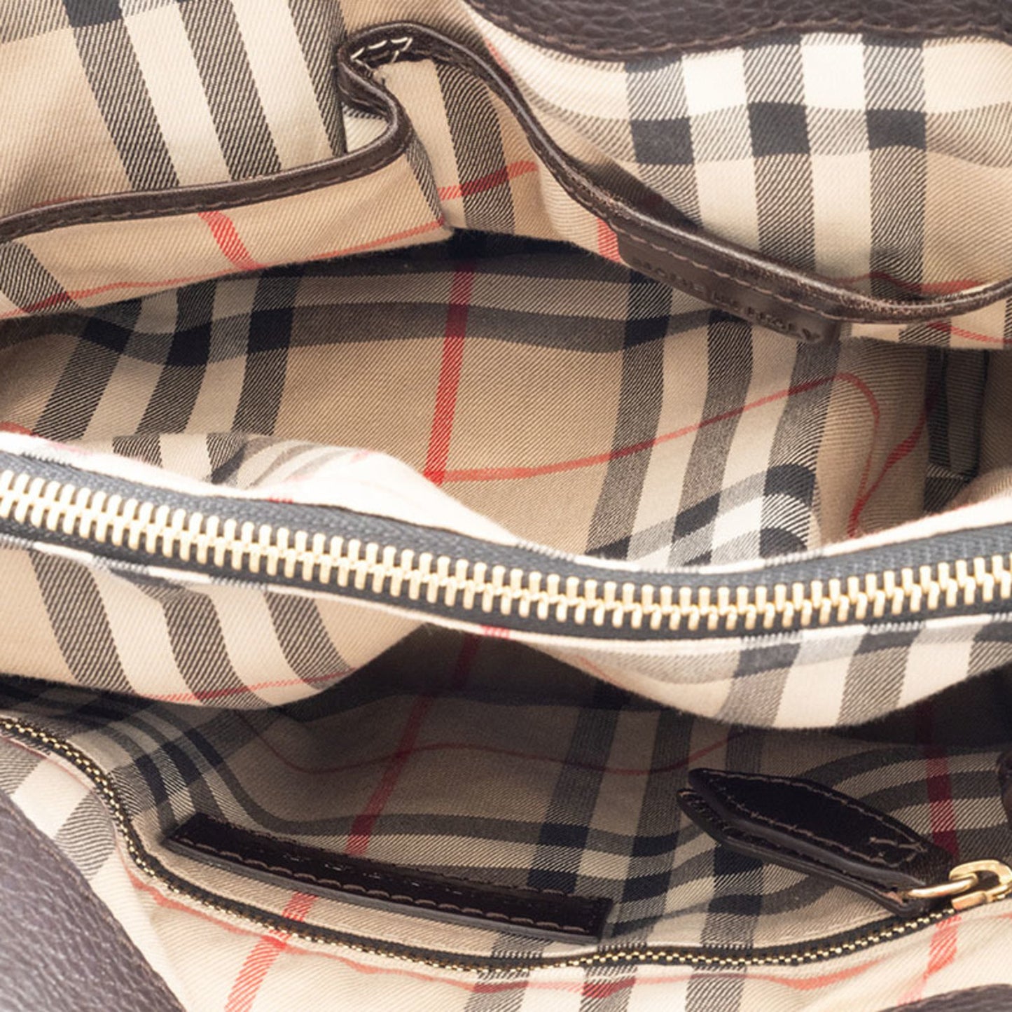 Burberry Leather Handbag 3801215 Brown
