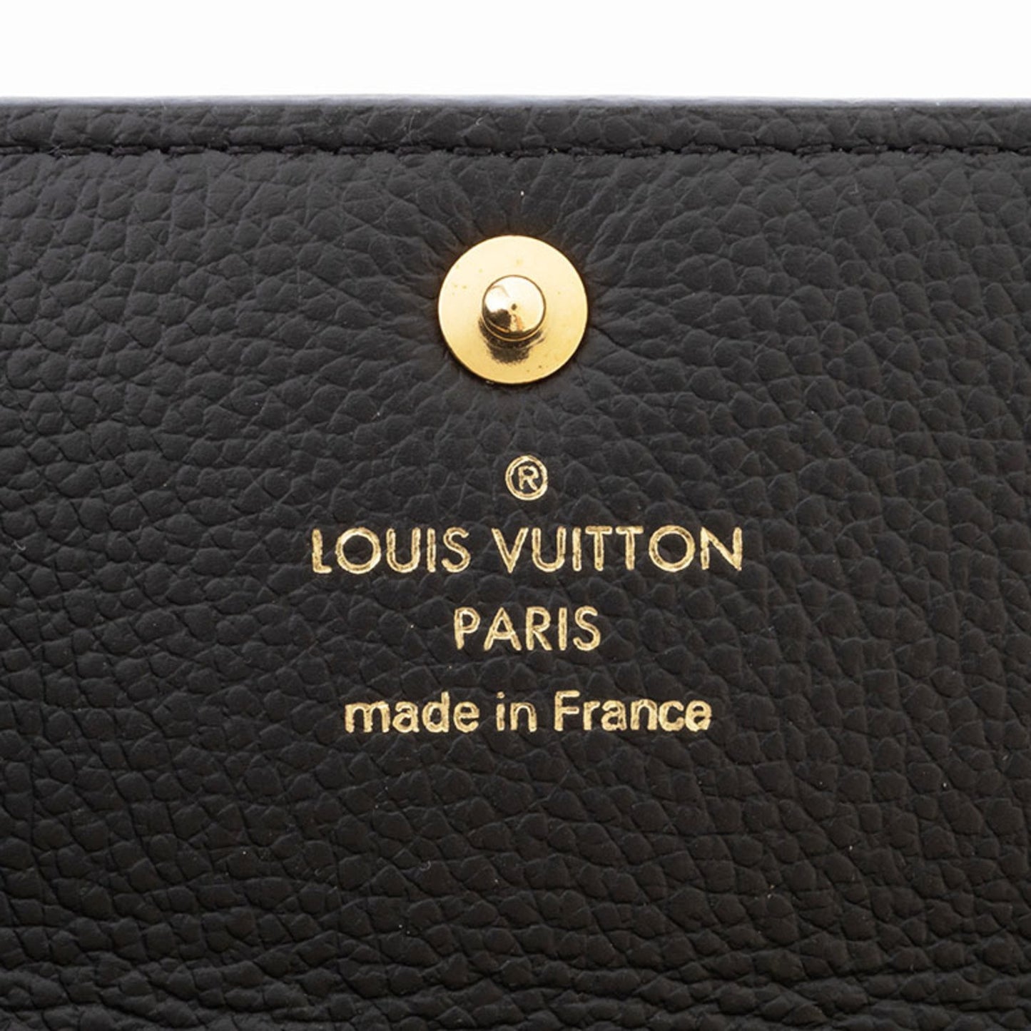 Louis Vuitton Key Case Multicle 6 M64421 Monogram Empreinte Leather Black