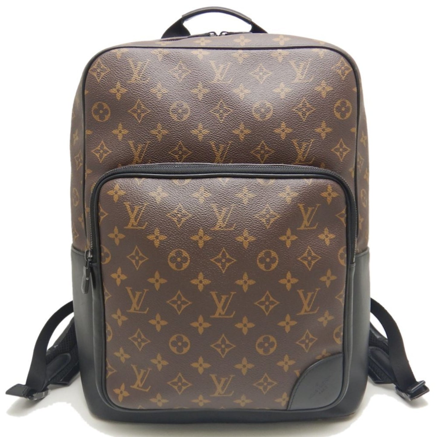 Louis Vuitton Louis Vuitton Monogram Macassar Dean Backpack M45335 Noir 252826