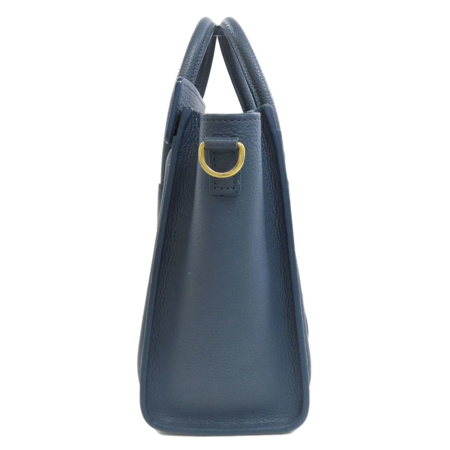 Celine Luggage Nano Handbag In Calfskin