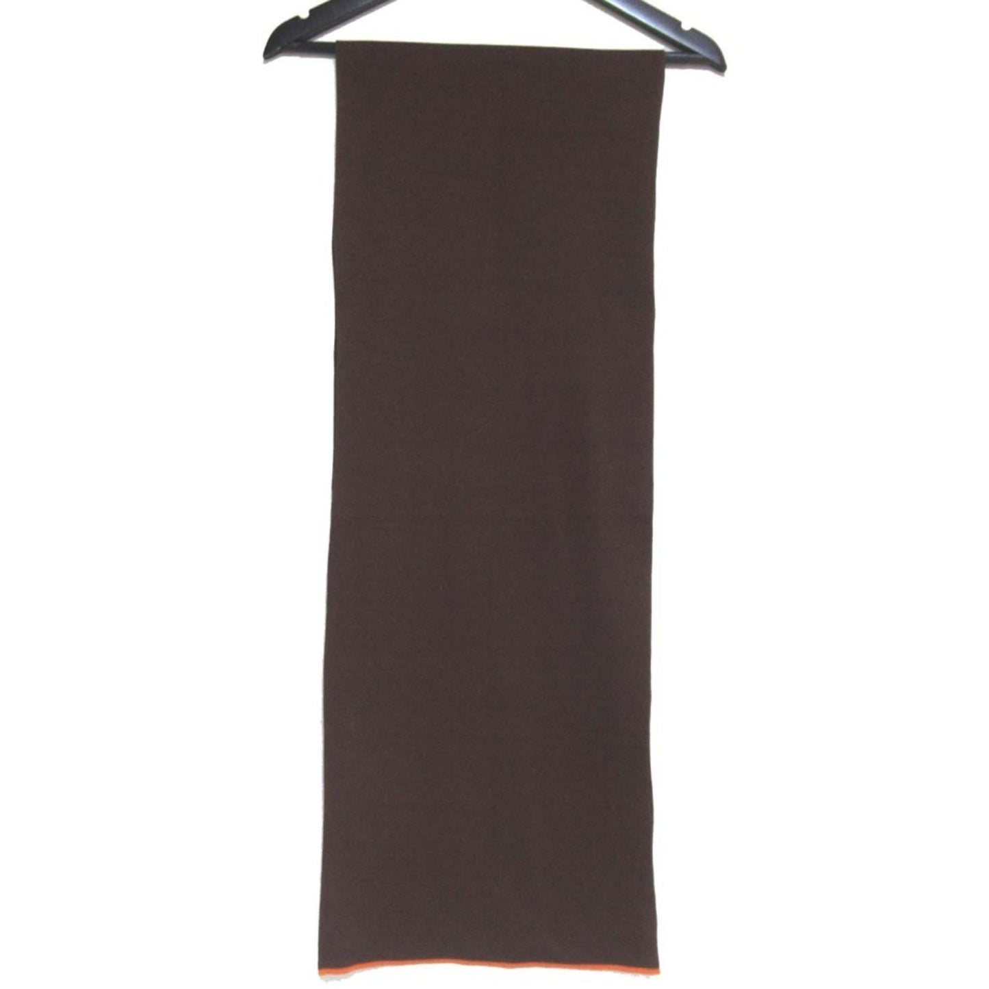 Hermes Silk Knit Scarf In Brown