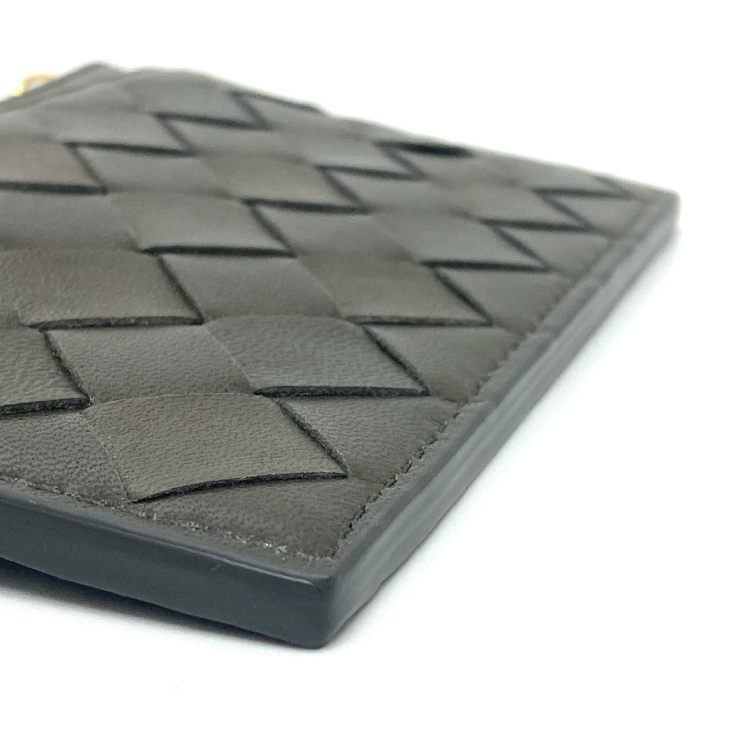 Bottega Veneta Intrecciato Coin Compartment Accessories Coin Purse Khaki Based