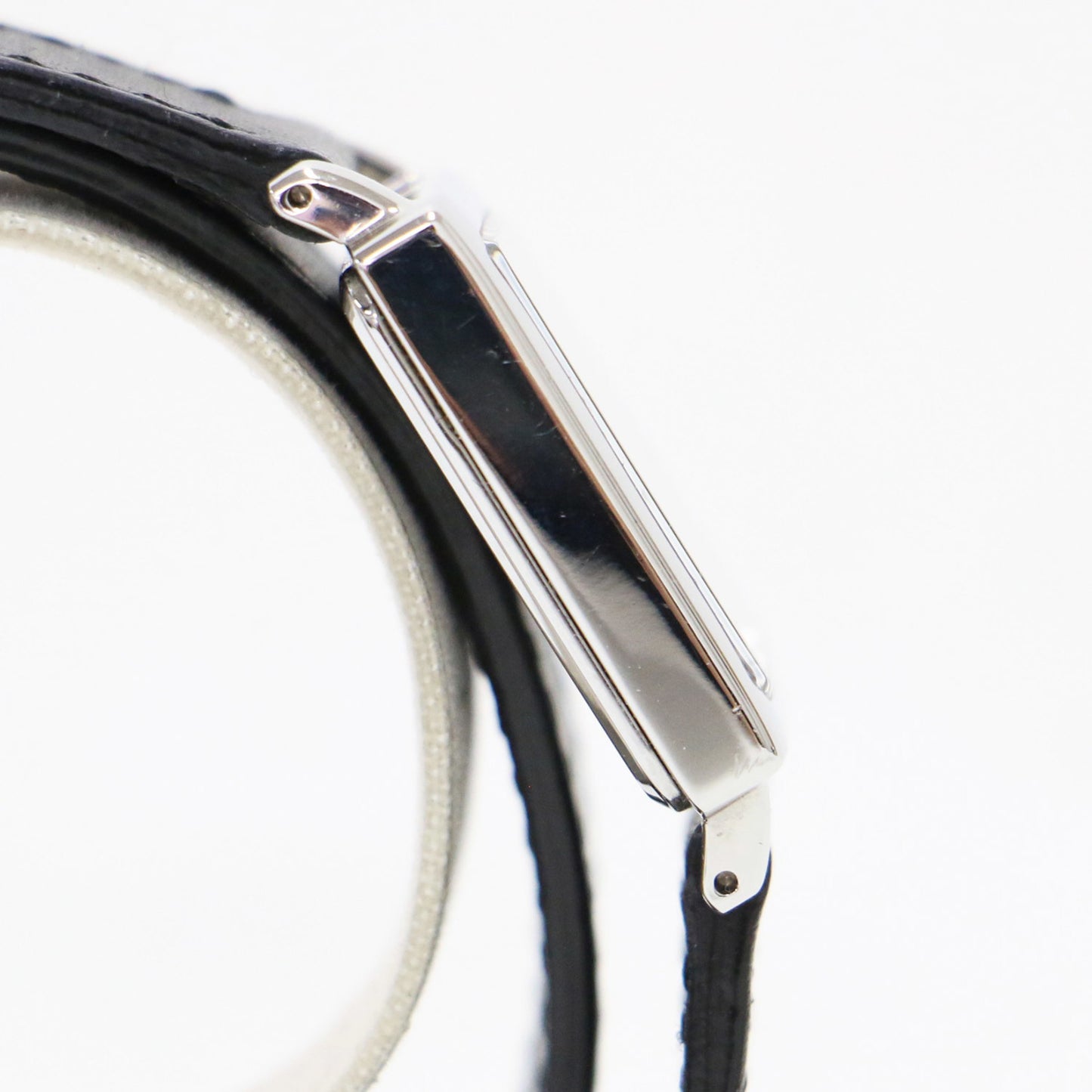 Seiko Ap Studio X Hirob Exclusive Women'S Square Watch With Leather And Double Strap