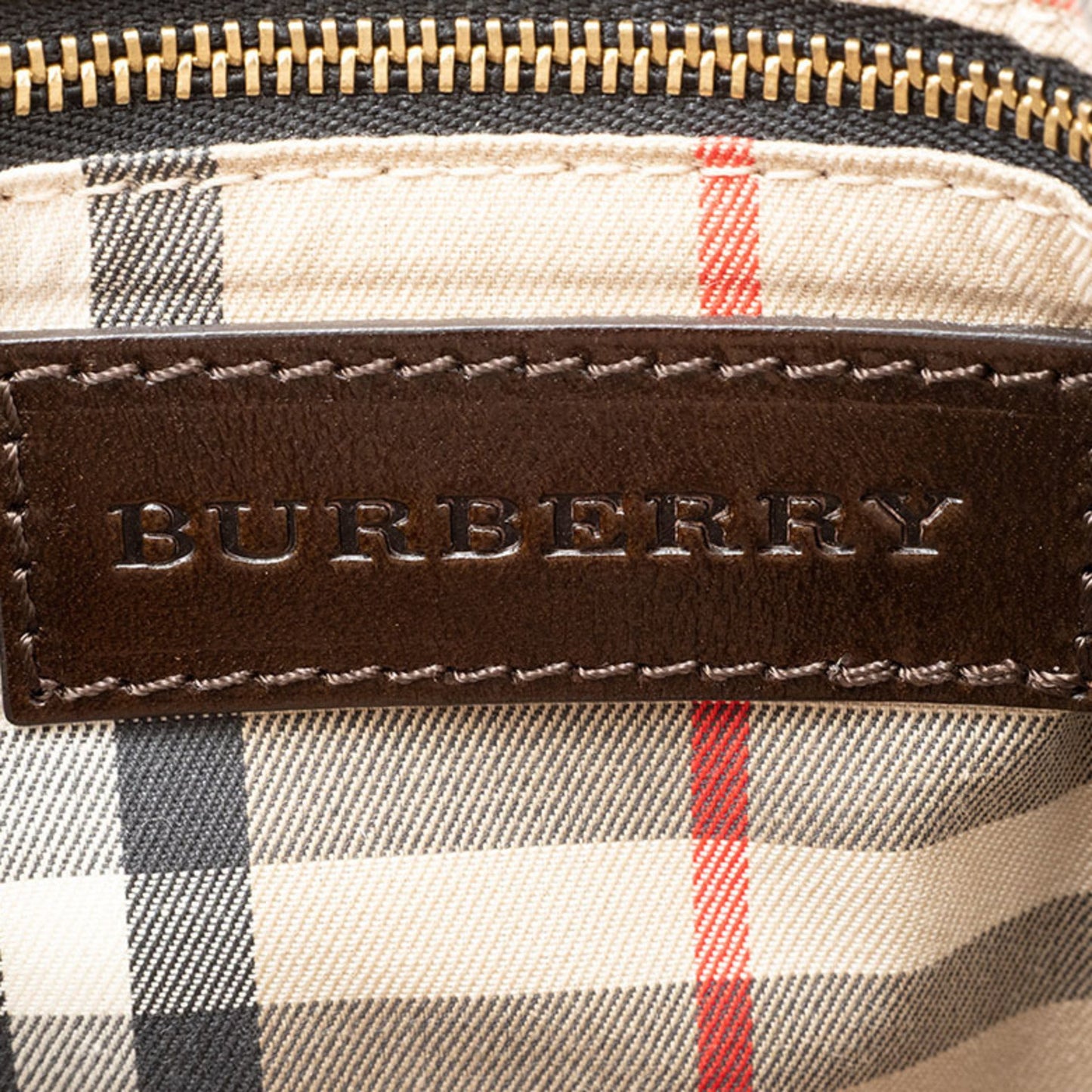 Burberry Leather Handbag 3801215 Brown