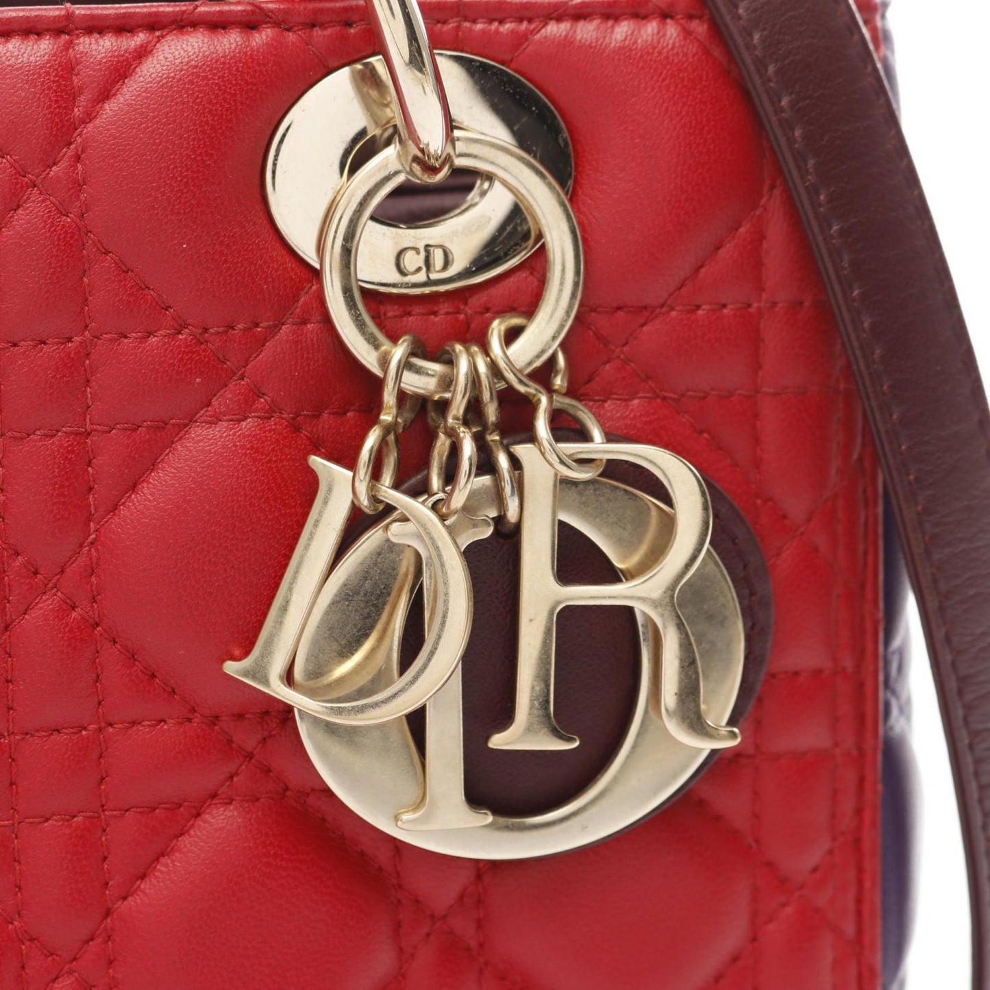 Christian Dior Dior Lady Dior Lady Cannage Handbag Bag Leather