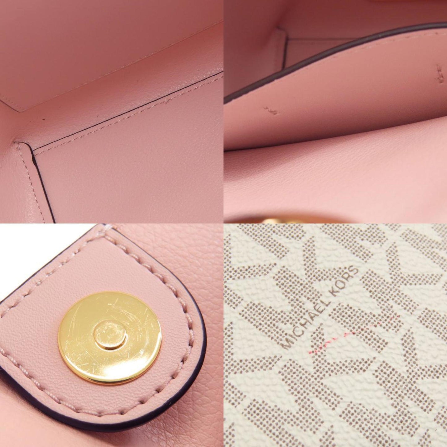 Michael Kors Emilia Mk Signature Shoulder Bag Pvc