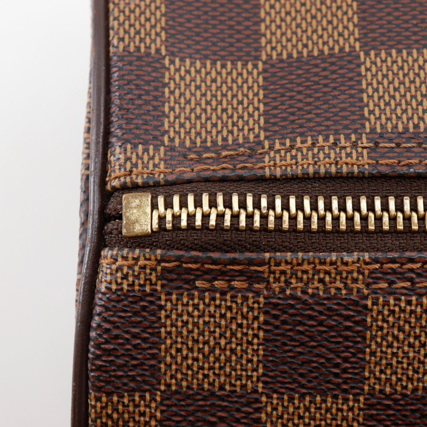 Louis Vuitton Papillon Handbag N51304 Damier Canvas Brown