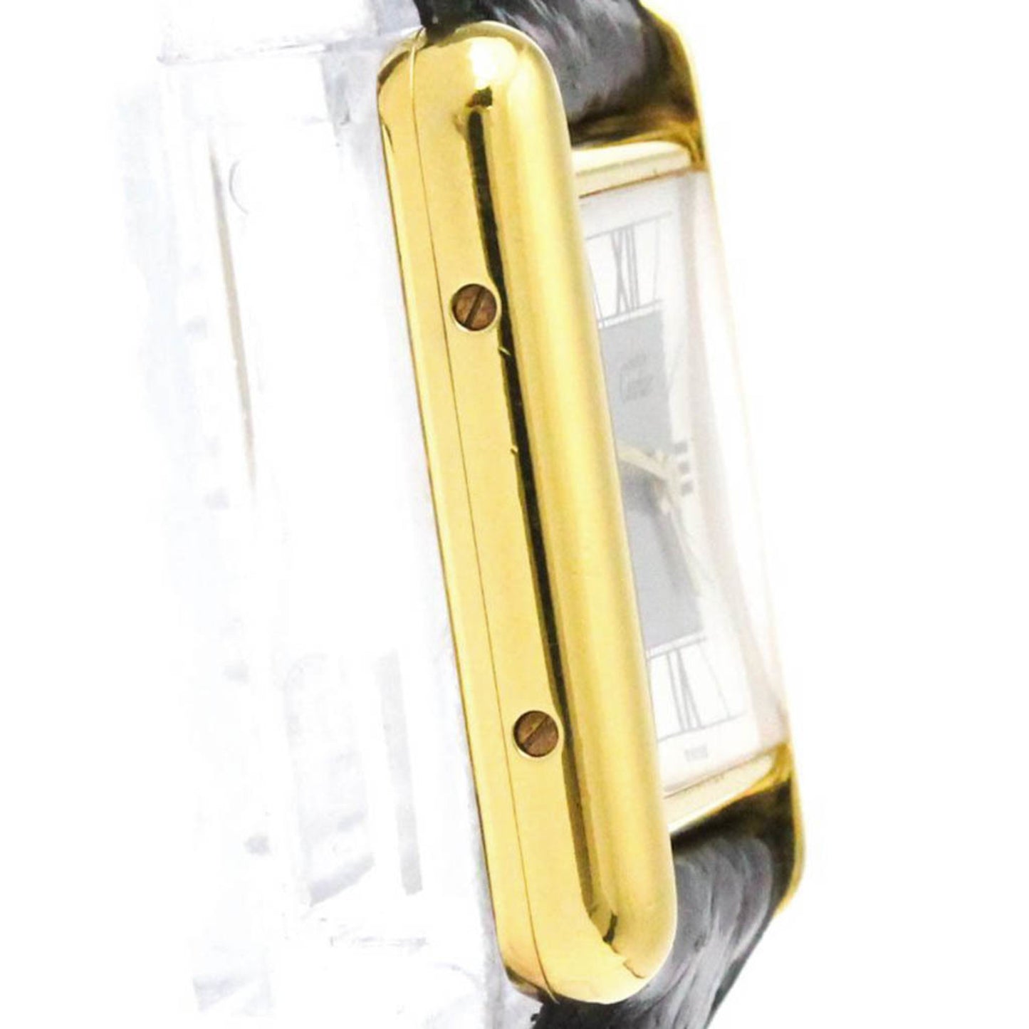Cartier Must Tank Vermeil Gold Plated Quartz